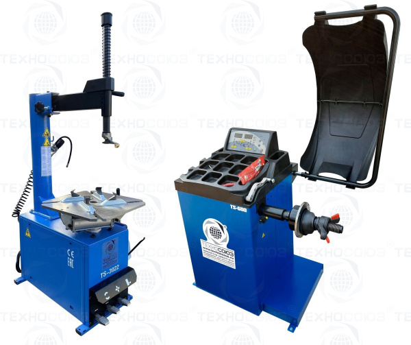 Комплект TS-3022 Станок шиномонтажный полуавтомат + Балансировочный станок автомат TS-600 Комплект TS-3022 Станок шиномонтажный полуавтомат + Балансировочный станок автомат TS-600